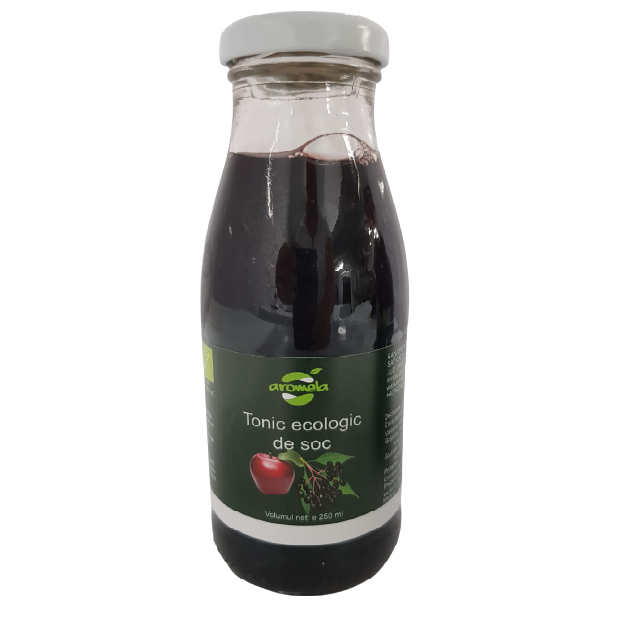 Organic elderberry tonic with apples, 250 ml